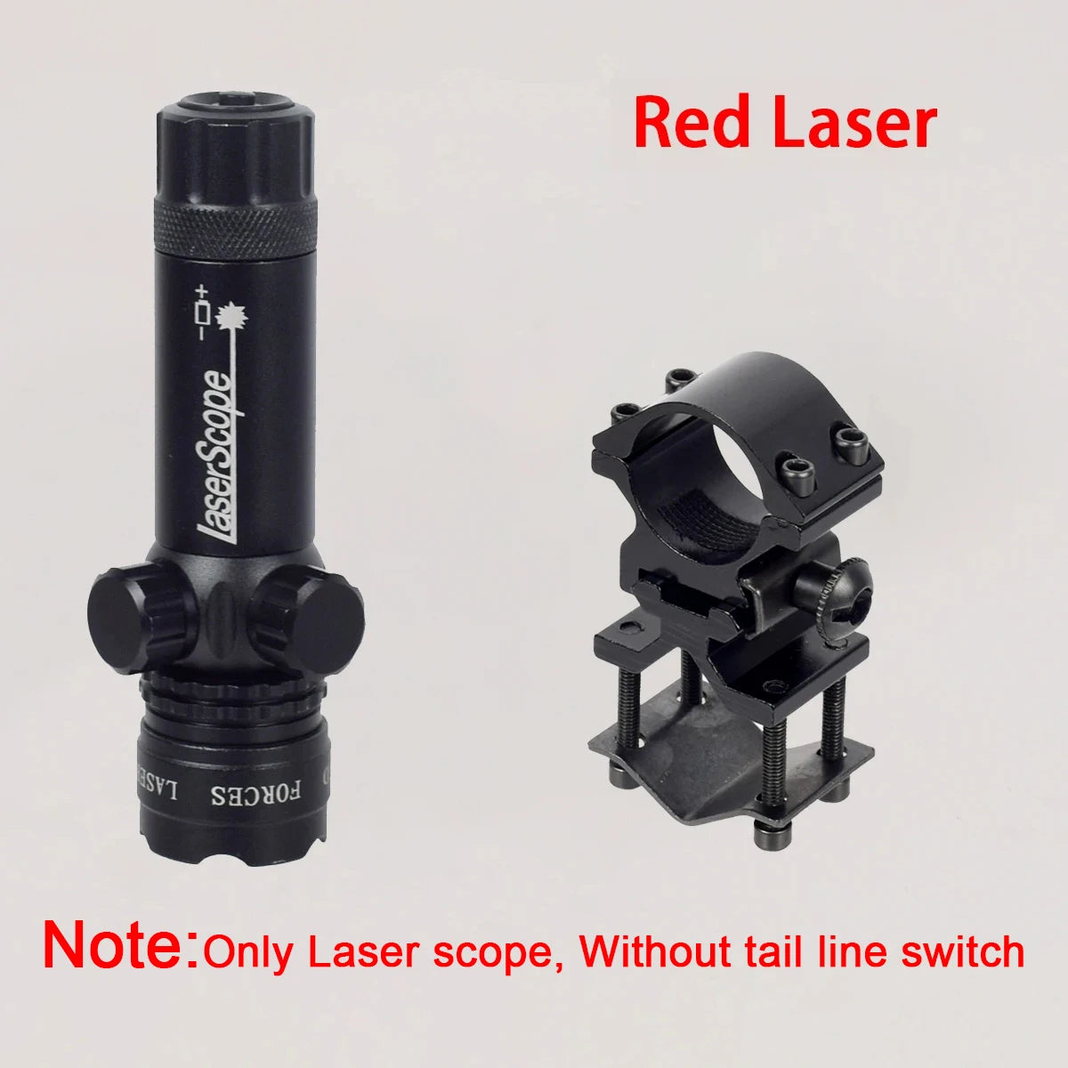 Tactical Rifle Scope Red Green Dot Laser Pointer Barrel Laser Sight 20mm Rail Mount Riflescope