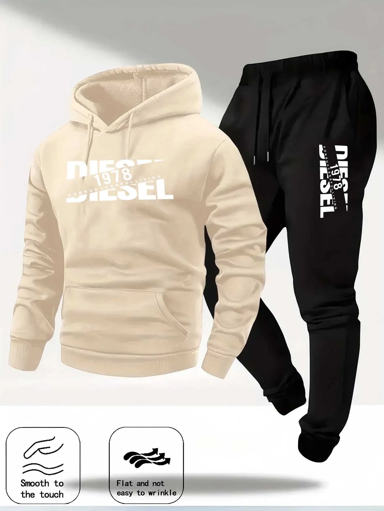 2026 popular autumn and winter new hooded sportswear sportswear fashion hooded sportswear casual sportswear and pants two in one