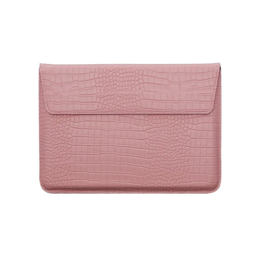 Custom Letters Laptop Sleeve For Macbook Air 13 Case 11 13.3 15.4 Retina Unisex Sleeve Envelope Leather Laptop Sleeve Pouch