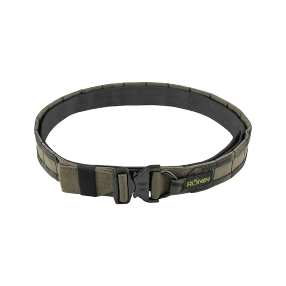 50cm 2 inch Width Ronin Style Tactical Molle Belt Outdoor Hunting Double Layer Belt Molle System Belt