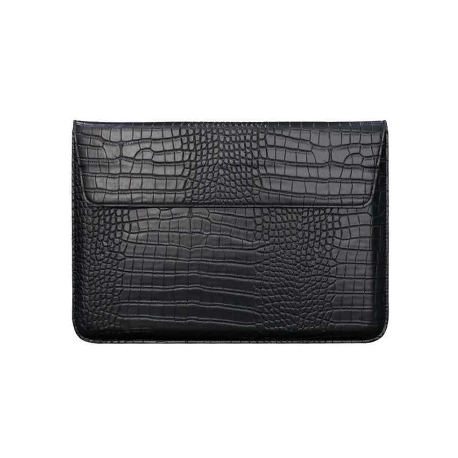Custom Letters Laptop Sleeve For Macbook Air 13 Case 11 13.3 15.4 Retina Unisex Sleeve Envelope Leather Laptop Sleeve Pouch