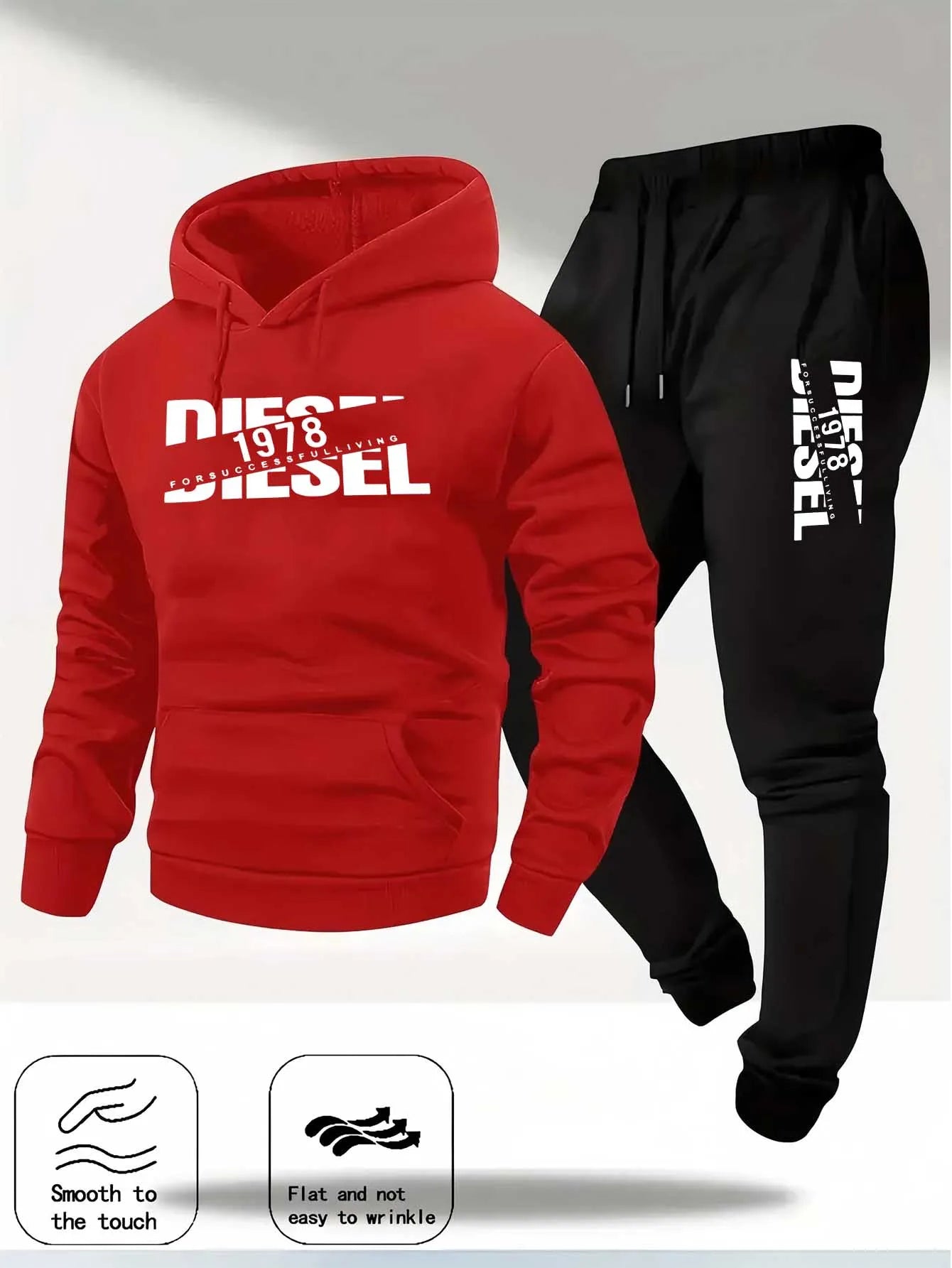 2026 popular autumn and winter new hooded sportswear sportswear fashion hooded sportswear casual sportswear and pants two in one