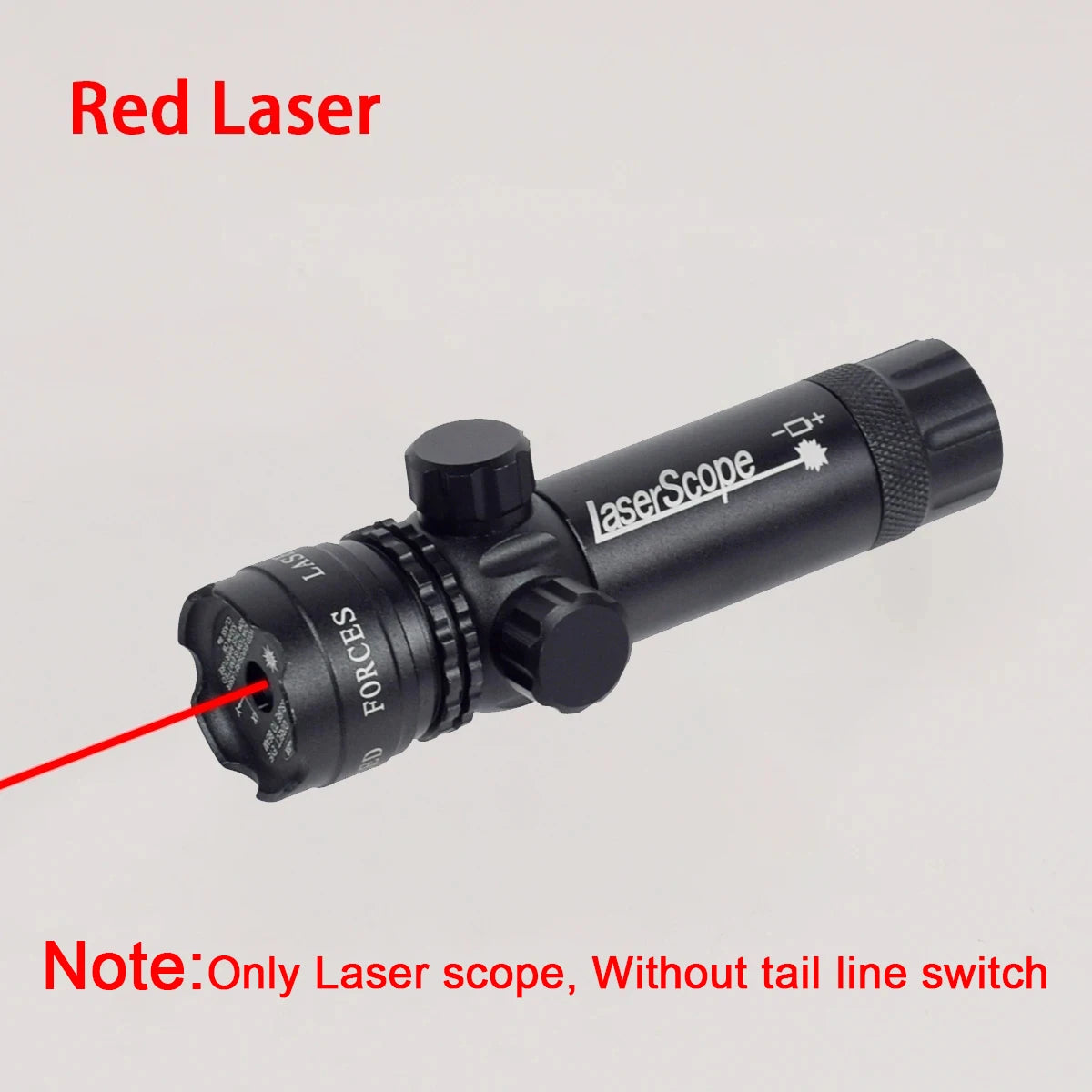 Tactical Rifle Scope Red Green Dot Laser Pointer Barrel Laser Sight 20mm Rail Mount Riflescope