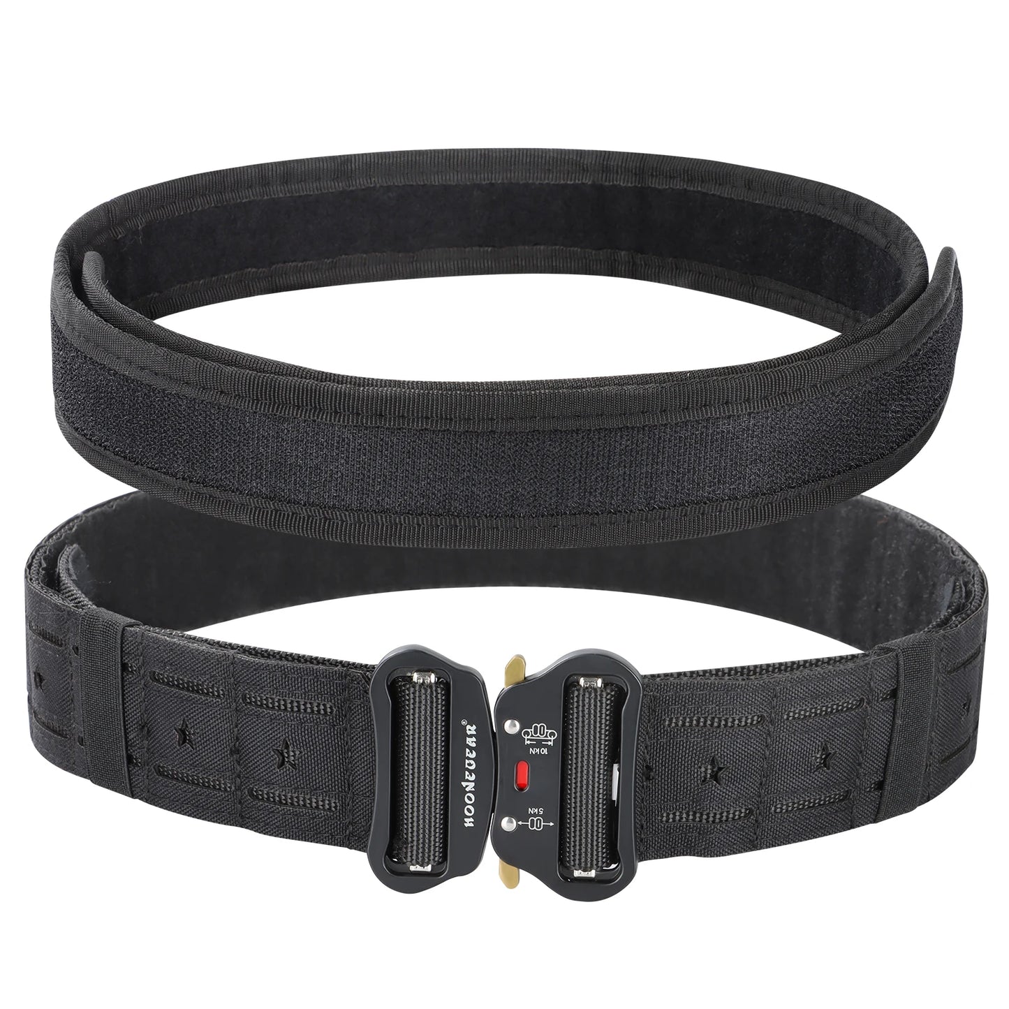 2 Inch Tactical Belt Quick Release Metal Buckle MOLLE Laser Belts Camo