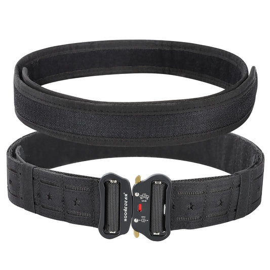 2 Inch Tactical Belt Quick Release Metal Buckle MOLLE Laser Belts Camo