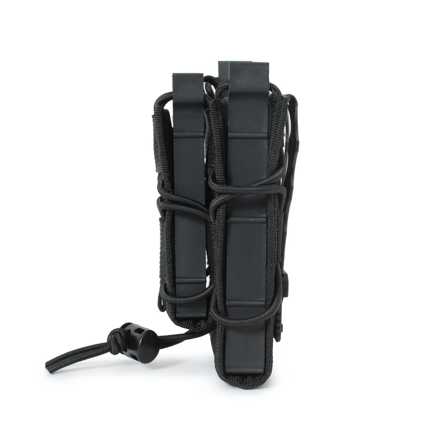 5.56 9mm Molle Magazine Pouch AK AR M4 AR15 Double Decker Magazine Holder Bag Rifle Pistol Mag Holster Vest Pouches