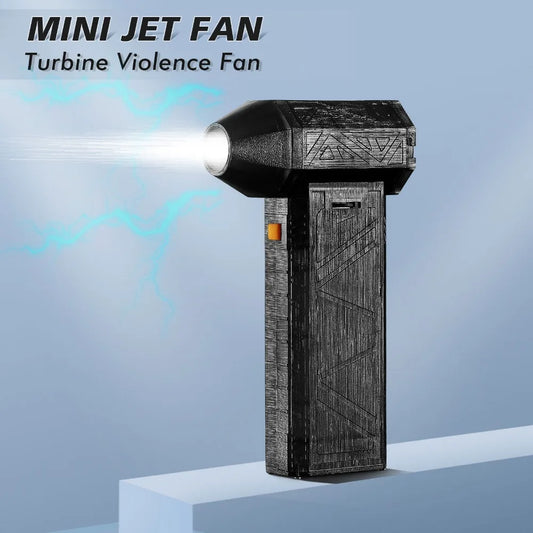 Jet Dry Blower with High Speed Turbofan 130000RPM Powerful Brushless Motor Cordless Handheld Super Jet Fan Blower