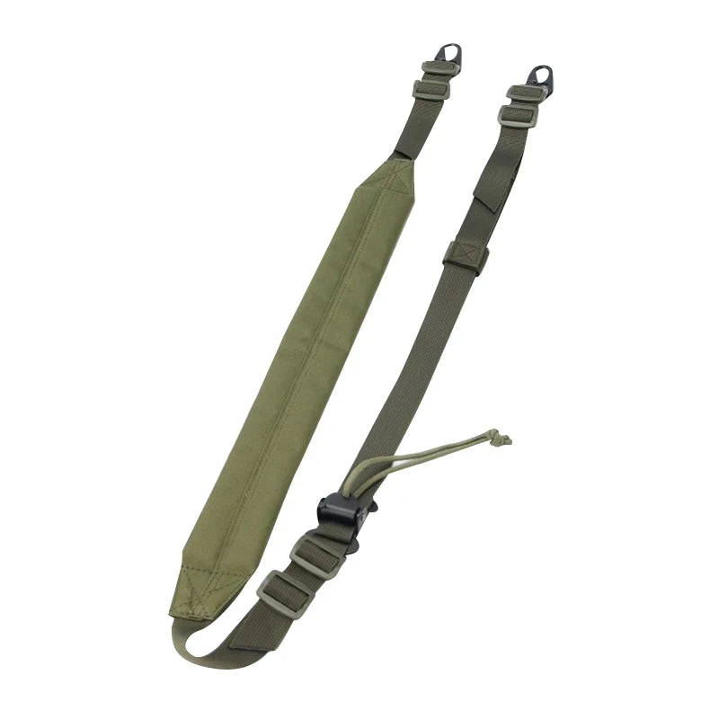 Tactical Hunting Quick Adjustable MK2 Rifle Sling Strap Shooting 2 Points Padded Gun Sling Shoulder Strap