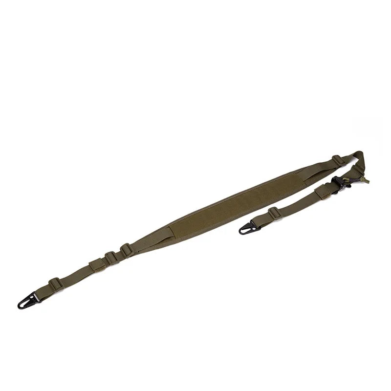 Hunting Rifle Tactical Sling Removable 2 Point Padded Combat Modular Shooting Equipment MC Strap