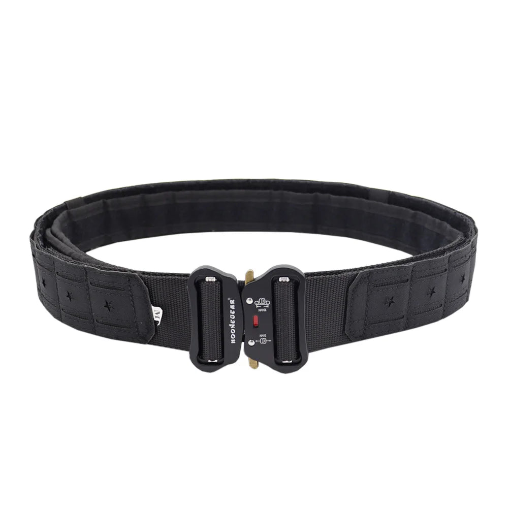 New Tactical 2 inch Combat Belt Quick Release Buckle Belt Molle System Airsoft Hunting Mens Belt Durable Outdoor Belt