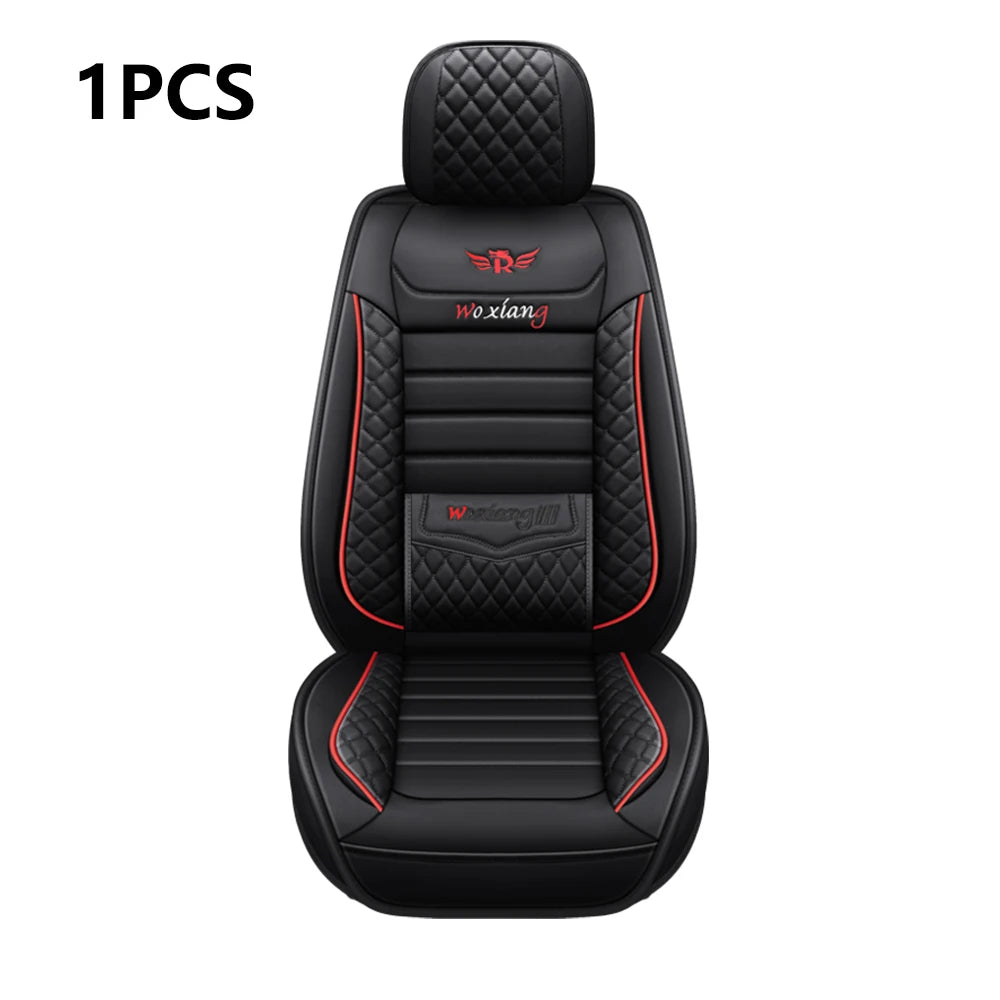 Elegant Universal Faux Leather Car Seat Cover by Tand: Easy-Clean, Comfort Design, Fits Major Models.
