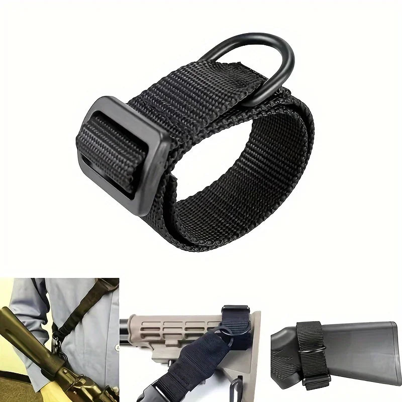 Tactical Universal Sling with D-Ring: Shooting, Hunting & Wear-Resistant Strap