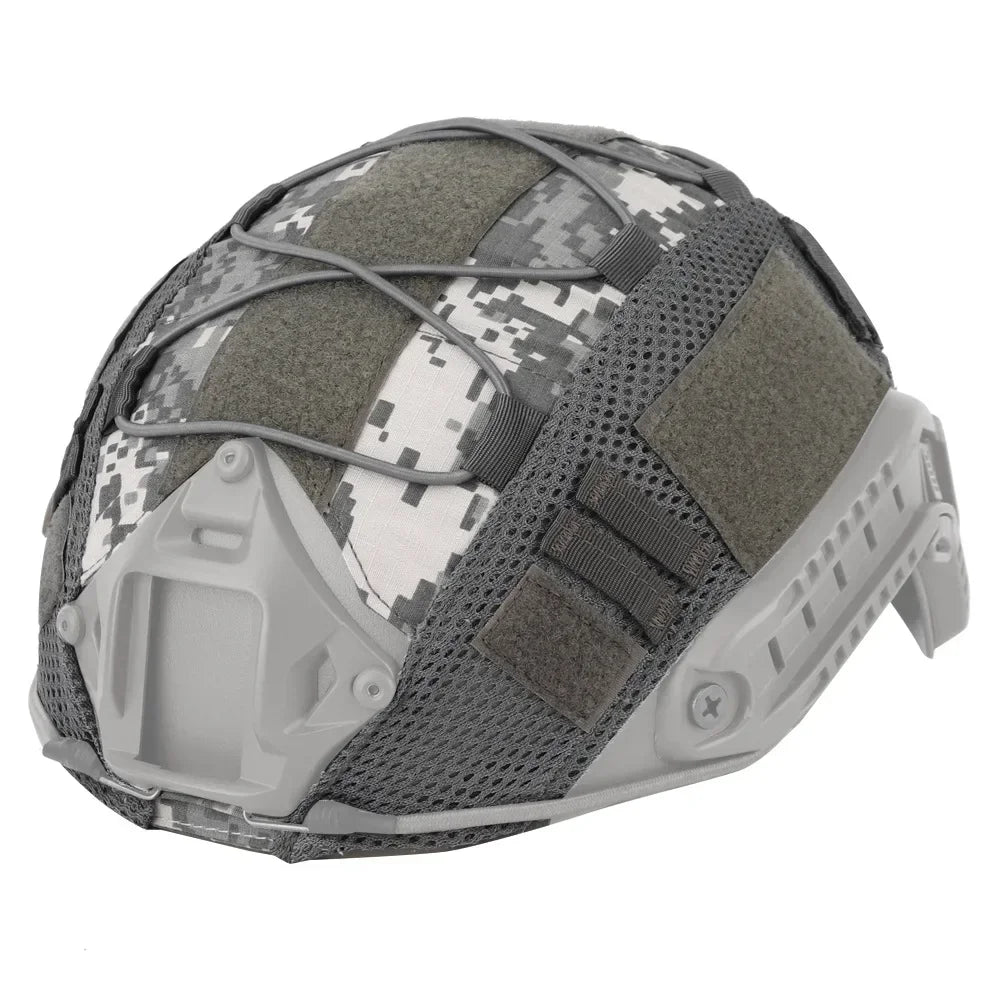 Tactical Helmet Cloth,for Fast Military Outdoor CS Camouflage Helmet Cover Helmet Cloth