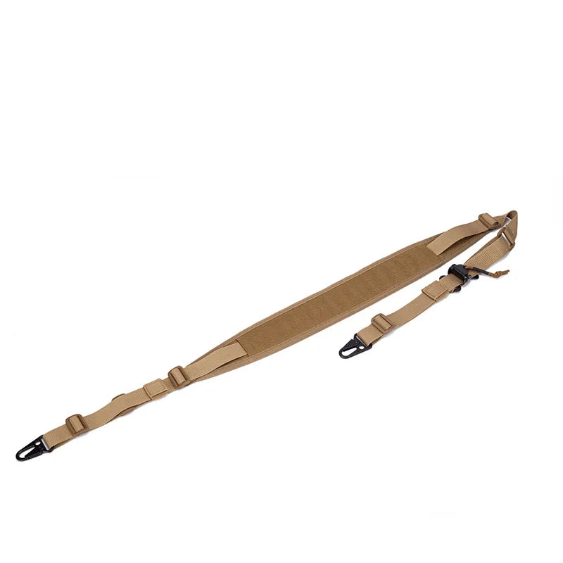 Hunting Rifle Tactical Sling Removable 2 Point Padded Combat Modular Shooting Equipment MC Strap