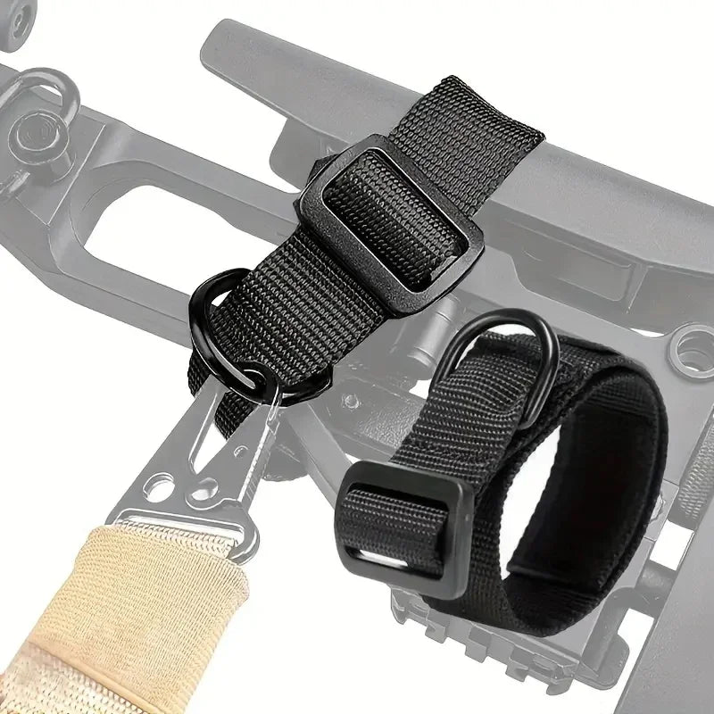 Tactical Universal Sling with D-Ring: Shooting, Hunting & Wear-Resistant Strap