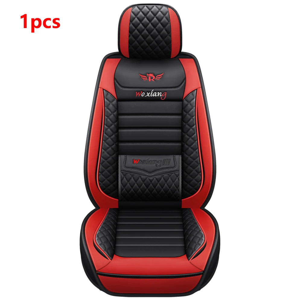 Elegant Universal Faux Leather Car Seat Cover by Tand: Easy-Clean, Comfort Design, Fits Major Models.