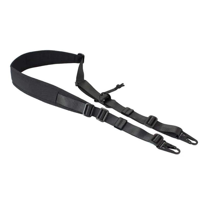 Hunting Rifle Tactical Sling Removable 2 Point Padded Combat Modular Shooting Equipment MC Strap